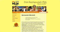 Desktop Screenshot of os.ganztagsschule-milda.de