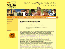 Tablet Screenshot of os.ganztagsschule-milda.de
